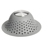 OXO Good Grips Silicone Shower & Tub Drain Protector, Grey