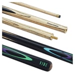 PowerGlide Vibe Snooker Cue in Svartur Case