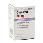 Omestad Enterokapsel, hård 20mg Plastburk, 30kapslar