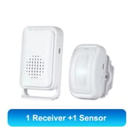 Split Induction Doorbell Intelligent Welcome Wireless Door Bell PIR Sensor 36 Ch