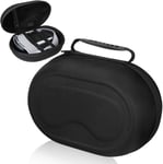 Étui de transport rigide pour Apple Vision Pro, design portable, compatible avec casque Vision Pro VR et accessoires, anti-chocs, étanche et anti-chute, Noir , VR CASE