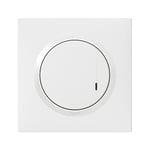 Interrupteur sans Fil On/Off pour Éclairages et Prises Connectés Dooxie with Netatmo complet (Fixation Adhésive, Support, Enjoliveur et Plaque - Finition Blanc - 199233 - Legrand