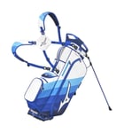 Mizuno Tour Stand Bag - Blue/White/Light Blue