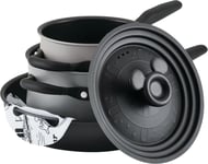 Meyer Disney Stackable Pots and Pans Set Non Stick Limited Edition 4 piece Set