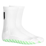 Unisport Grip Sock Flash Print - Hvit, størrelse 30-34