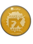 Smiffys Make-Up FX, Metallic Gold Aqua Face and Body Paint, 16ml, Water Based, Cosmetics and Disguises Fancy Dress, Cosmetic Dress Up Cosmetics & Disguises.