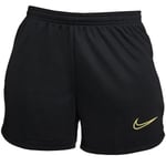 Naisten shortsit Nike NK Df Academy 21 W CV2649 013, musta