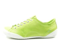 Andrea Conti 0340559 Chaussures à Lacets Femme, Pointure:41 EU, La Couleur:Vert