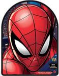 Puzzle 3D Spider-Man Marvel En Boîte En Fer 300 Pcs GRANDI GIOCHI