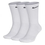 Nike Unisex Adult Cushioned Crew Socks (Pack of 3) - M