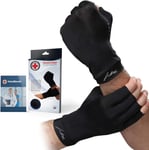 Doctor Developed Copper Arthritis Gloves/Compression Gloves [Pair] & Doctor Wri