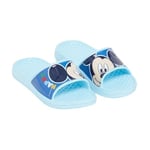 Disney Claquette garçon Sandale, Bleu, 30 EU