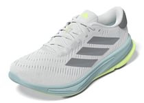 adidas Homme Supernova Ease Shoes Chaussures de Course, FTWR White Grey Three Semi Flash Aqua, 48 2/3 EU