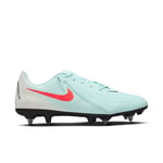 Nike Phantom GX II Academy SG-PRO Mad Energy - Grønn/Atomic Red/Rød - Vått gress (SG), størrelse 36½