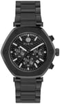 Philipp Plein PWZBA0623 The Hexagon Sort/Stål Ø42 mm