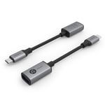 Adam Elements OTG Adapter Usb-C Usb-A 3.1 for Xiaomi Redmi Note 12 Pro AL4F