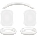 Skyddande set för AirPods Max, fodral + TPU-fodral + silikonskydd, svettsäkert tillbehör, lätt att tvätta, reptåligt