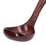 JY (9cm Spoon Width)2Pcs Wooden Spoon Wood Scoop Ladle Long Handle Set Kit For P