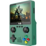 Console De Jeu Portable X6, Console De Jeu Rétro Intégrée 32 Go, Plus De 10 000 Jeux Classiques, Écran Oca Ips De 3,5 Pouces, Double