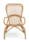 Habitat Wyatt Rattan Chair - Natural