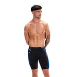 Speedo Eco Endurance + Splice II Jammers de natation Homme, Noir/Chroma Bleu/Blanc, 3XS