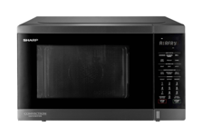 Sharp 32L 1100w Convection and Air Fry Microwave Black Stainless Steel