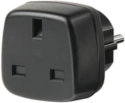 Brennenstuhl – Travel plug / travel adapter (travel socket adapter for: Euro socket and England pl