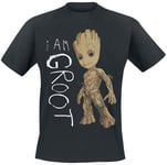 Guardians Of The Galaxy I Am Groot T-Shirt black