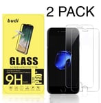 Screen Protector For Apple iPhone 8 / 7 / 6 New SE Gorilla Tempered Glass 2 Pack