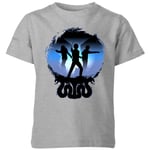 T-Shirt Enfant Silhouette de Bataille - Harry Potter - Gris - 5-6 ans