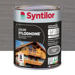 Syntilor - Lasure Xylodhone® Ultra Hautes Performances 8 Ans Gris Acier Satiné 1L