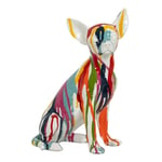 BigBuy Home Figurine décorative Chien 15 x 13 x 26 cm