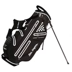 Ben Sayers Hydra Pro Waterproof Stand Bag with 14 Way Divider Top Black/White
