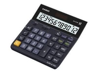 Casio DH-12 TER - Calculatrice de bureau - 12 chiffres - panneau solaire, pile