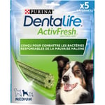 DENTALIFE ACTIVFRESH - 5 Friandises à mâcher pour chiens de taille moyenne - 115g - Hygiène bucco-dentaire au quotidien ( lot de 6 pack de 5)