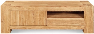 Clemence Richard Massive Oak Small TV Unit