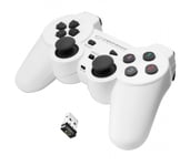 Esperanza EGG108W accessoire de jeux vidéo Noir, Blanc RF Manette de jeu Analogique/Numérique PC, Playstation 3 - Neuf