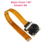 Raspberry Pi 5 Caméra 5MP 1080P Vision Nocturne En Option Grand Angle IR-CUT FF Taches Caméras pour RPI 5 Pi5 ontari - Type MF 130 Night