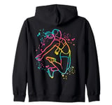 Long Jumper Colorsplash Long Jumping Kids Long Jump Zip Hoodie