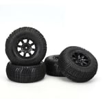 4 Pcs Kid Sand Toys Rubber Truck Tires Set RC Tire RC Car Wheel Toy Accessories