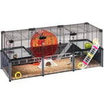 Ferplast - multipla hamster large Cage pour hamsters et souris modulable. Accessoires inclus.. Variante multipla hamster large - Mesures: 107.5 x