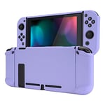 eXtremeRate PlayVital Coque de Protection pour Nintendo Switch Console Coque Grip Protection Manette pour Switch Joycon Housse de Protection pour Switch(Violet Pâle)