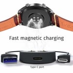 Latauskaapeli yhteensopiva Huawei Watch GT Classic Sport, GT2, GT 2e, Honor Watch Magic Magic 2, Honor Watch Dream - USB-latauskaapeli (1-pakkaus v...