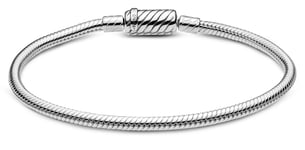 Pandora Moments Sliding Magnetic Clasp Snake Chain Bracelet armband 590122C00-17