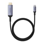 Baseus USB-C til HDMI-kabel High Definition 1.5m Sort