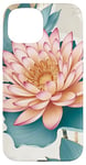 iPhone 15 Zen Lotus Flower Chakras Aligned Boho Yoga Lover Case