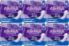 Always Discreet Sensitive Bladder Incontinence Pads Long Plus Pad Thin - 48 Pack