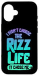 Coque pour iPhone 16 The Rizz Life - Jeu amusant Alpha Gen Z Slang Rizz