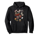 Star Wars Skeleton Crew Vintage Character Patches Pullover Hoodie