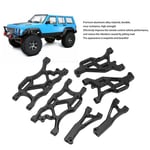 RC Suspension Arm Set Aluminum Alloy Front Rear Swing Arms With Ball H Black